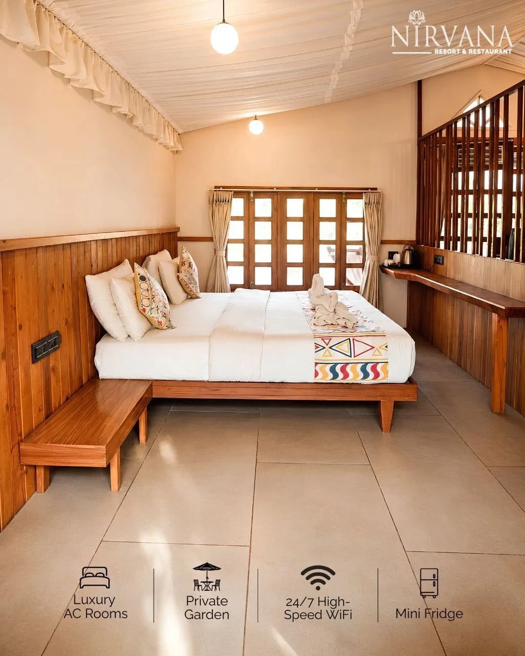 NIRVANA RESORT & RESTAURANT  kevadia — photo 9